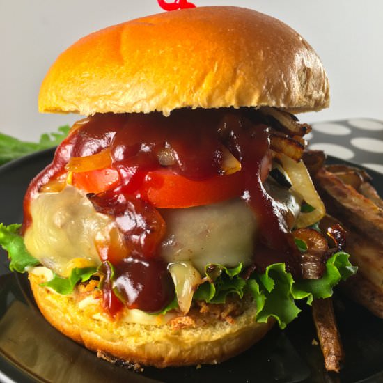 Elk Burger - Recipe photo by summeryule.com