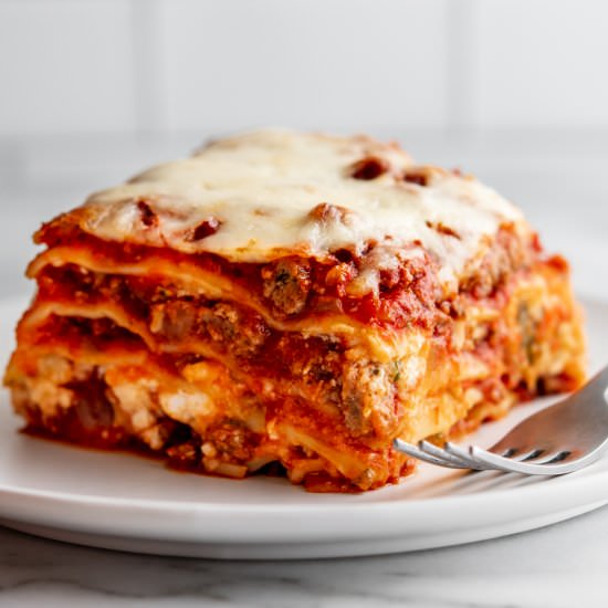 The Ultimate Lasagna - Recipe photo by PinchandSwirl