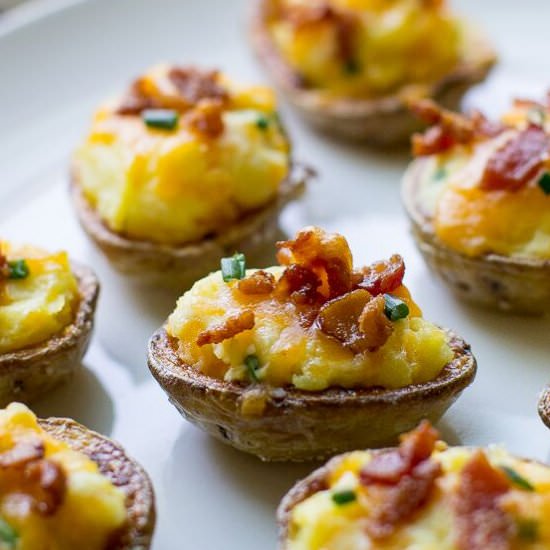 Baked Potato Skins - Recipe photo by culinaryhill