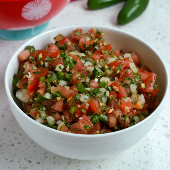 Pico de Gallo - Recipe photo by Small Town Woman