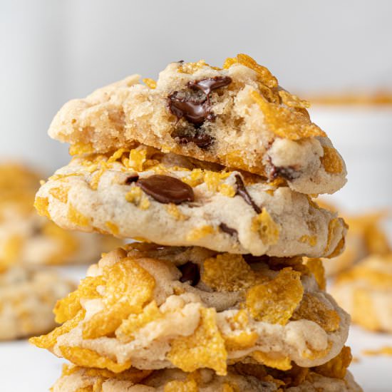 Corn Flakes Cookies - Recipe photo by cookiedoughdiaries