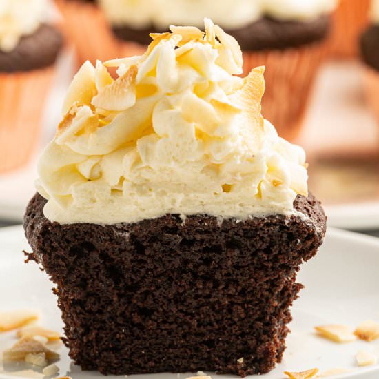 Sugar free Cupcakes with Coconut - Recipe photo by debsdailydish