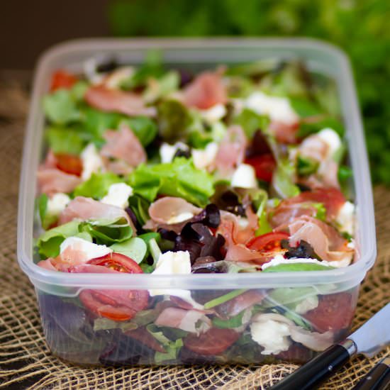 Parma ham salad - Recipe photo by mecooks.com