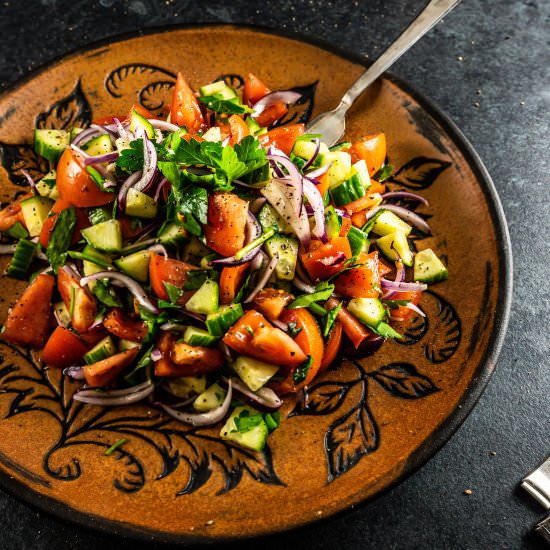 Easy, Simple Summer Salad - Recipe photo by Lifeandlemons