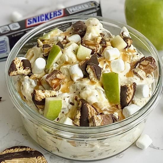 Snickers and Apple Salad - Recipe photo by Sweet Girl Treats