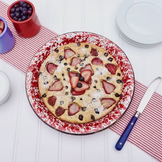 Baked Berry Pancake - Recipe photo by anothertablespoon
