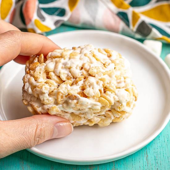 Microwave Rice Krispies - Recipe photo by Family Food on the Table