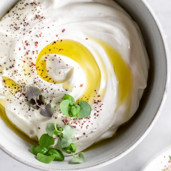 whipped feta dip - Recipe photo by withspice