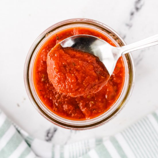 Quick Pizza Sauce - Recipe photo by stateofdinner