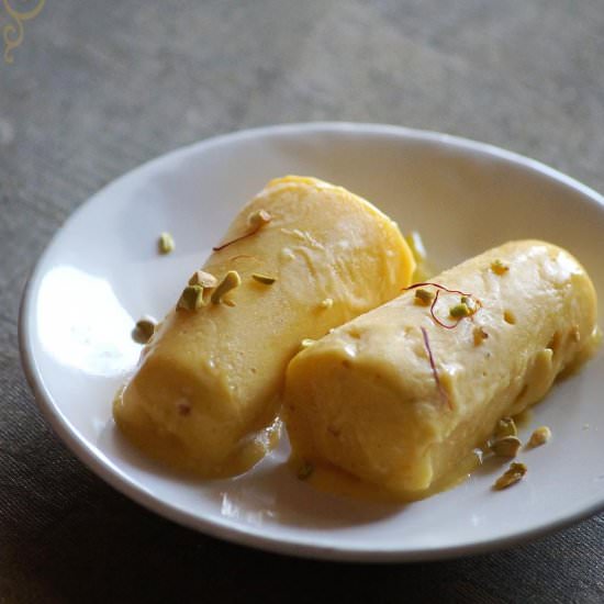 Mango Kulfi - Recipe photo by blend with spices