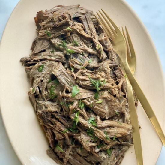 Instant Pot Pulled Beef - Recipe photo by jonnakeohane