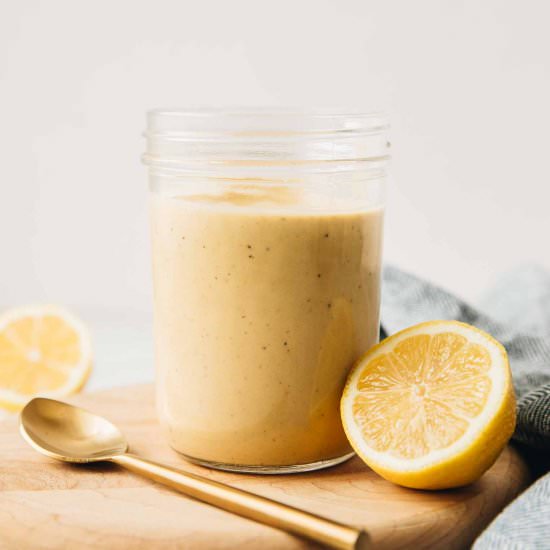 Creamy Lemon Tahini Dressing - Recipe photo by Jar Of Lemons