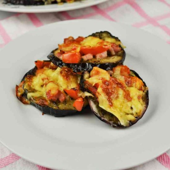 Mediterranean Roasted Eggplant - Recipe photo by timeaskitchen