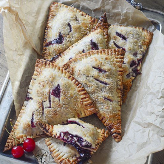 Easy Sour Cherry Hand Pies - Recipe photo by TheSaltyPot