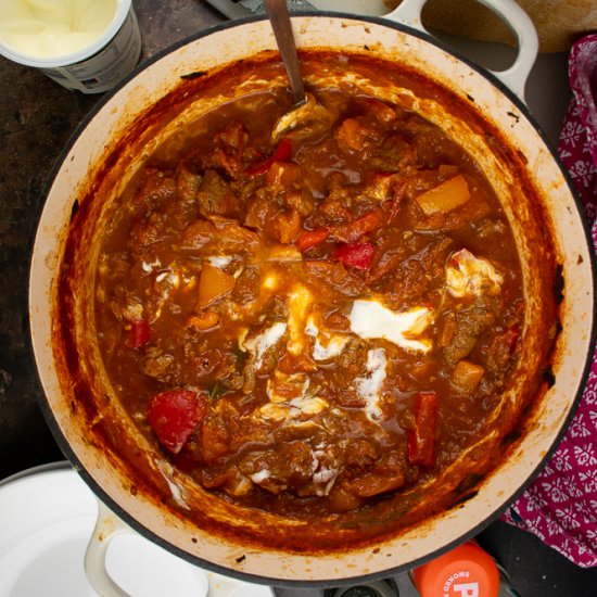 Beef Goulash - Recipe photo by donnadundasblog