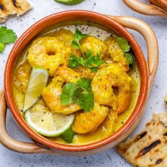 SHRIMP GREEN CURRY - Recipe photo by healthyfitnessmeals