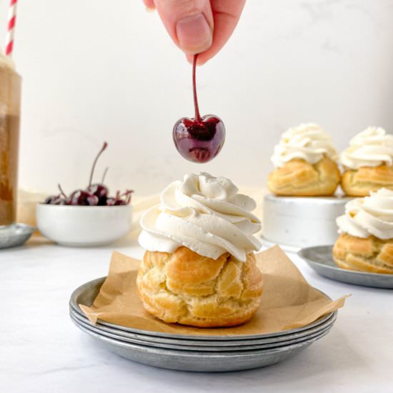 Root Beer Float Cream Puffs - Recipe photo by live to sweet