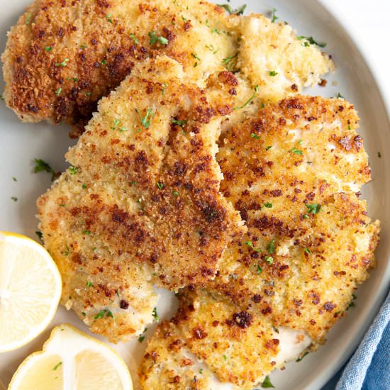 Parmesan Crusted Chicken - Recipe photo by theforkedspoon