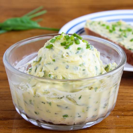 Easy Herb Butter - Recipe photo by LowCarb Abode