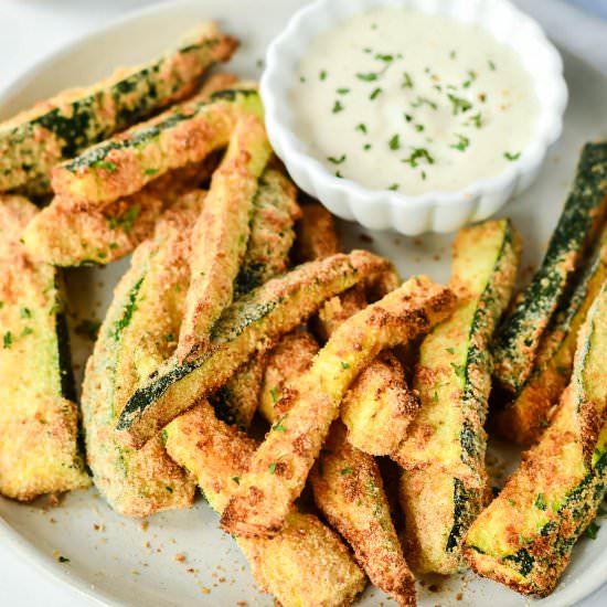 Air Fryer Zucchini Fries - Recipe photo by familyfreshmeals