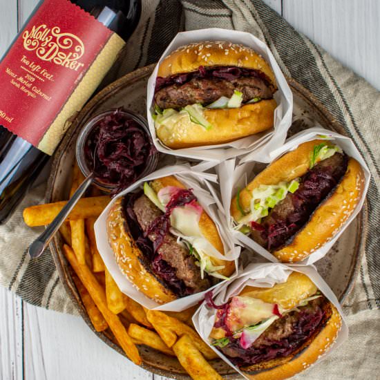 Aussie Burger - Recipe photo by AnotherFoodBlogger