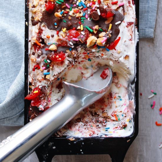 No-churn ice cream - Recipe photo by thefigjar