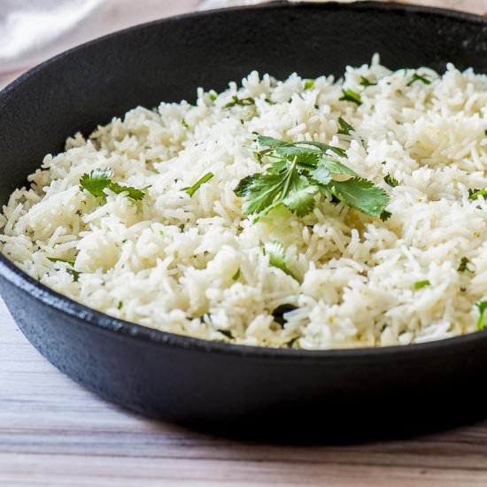 Instant Pot Cilantro Lime Rice - Recipe photo by Went Here 8 This