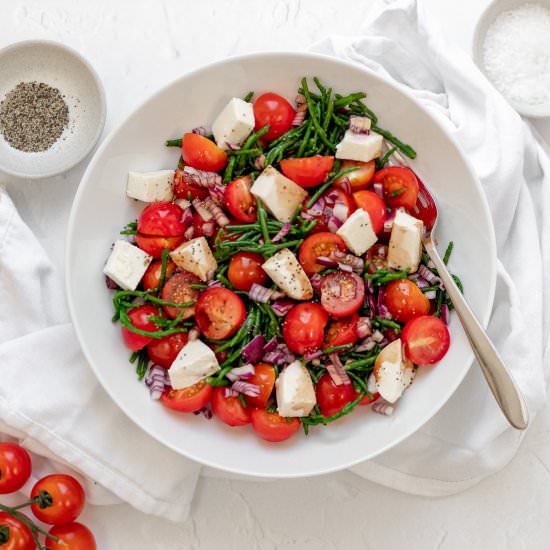 Samphire Salad - Recipe photo by Searchingforspice