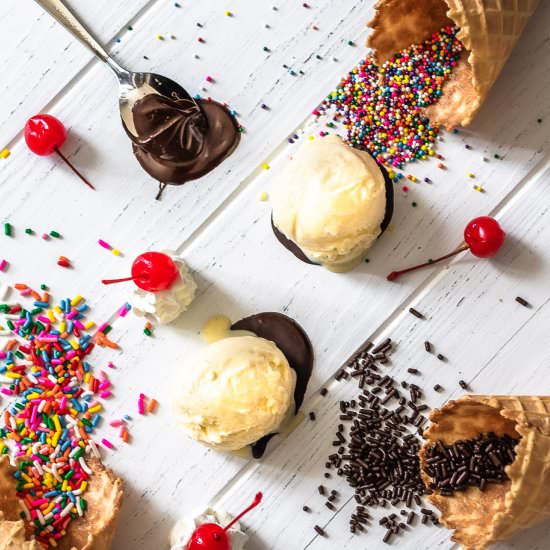 Vanilla Ice Cream - Recipe photo by Cinnamon Shtick
