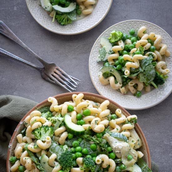 Green Goddess Pasta Salad - Recipe photo by Aredspatula