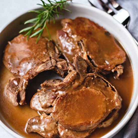 Instant Pot Pork Chops & Gravy - Recipe photo by lifeloveandgoodfood