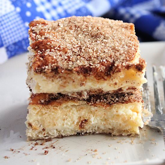 Cinnamon Cream Cheese Bars - Recipe photo by biggreenhouse