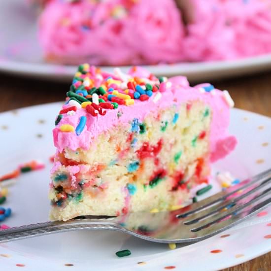 Funfetti Cake - Recipe photo by countertopcooking