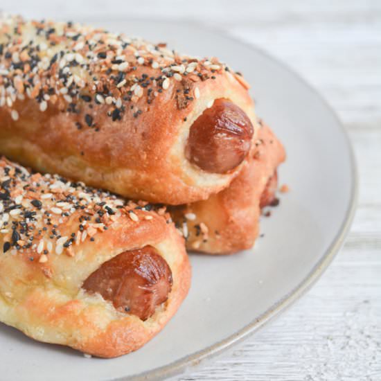 keto pigs in a blanket - Recipe photo by heyketomama