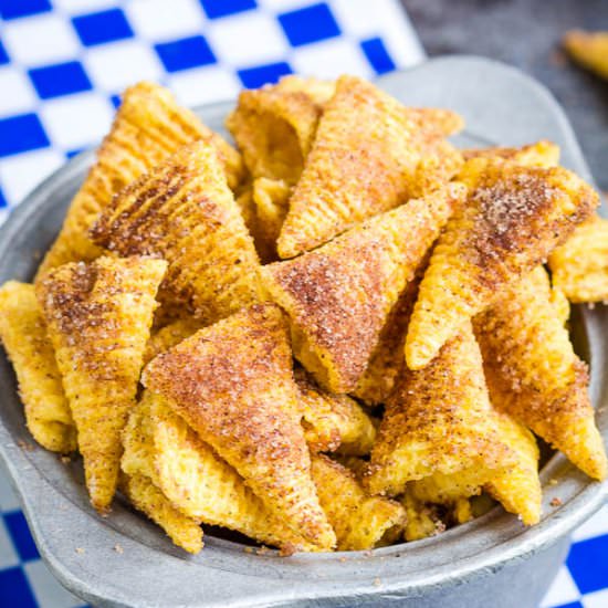 Easy Churro Bugles - Recipe photo by CallMePMc