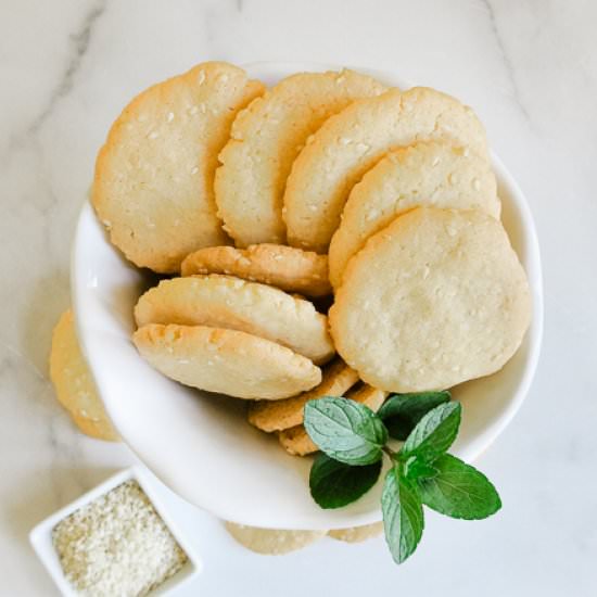 Benne Seed Wafers - Recipe photo by House of Elyn Ryn
