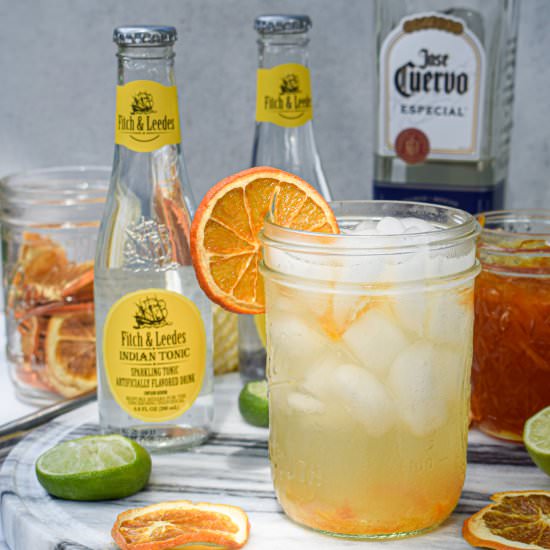 Marmalade Tequila Smash - Recipe photo by jamjarkitchen