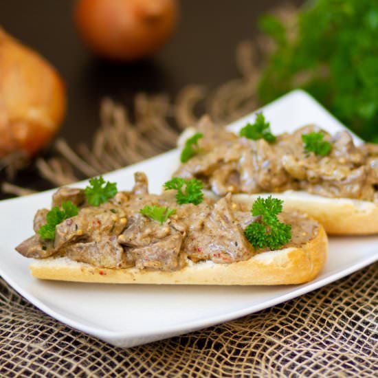 Devilled kidney - Recipe photo by mecooks.com