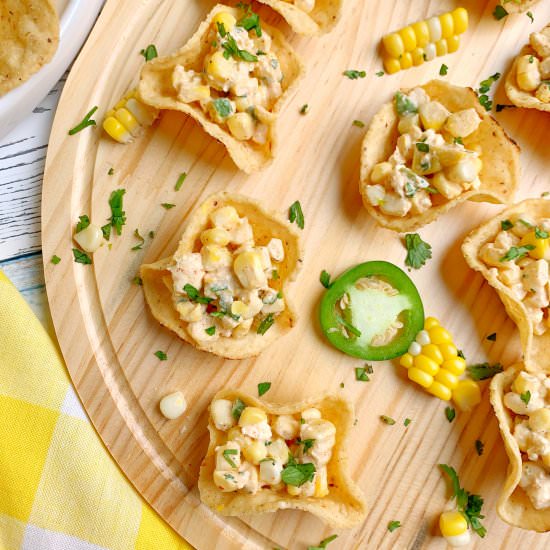 Elote Dip Cups - Recipe photo by Theyummymuffin