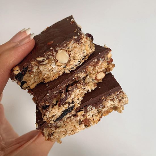 Easy Flapjack Recipe - Recipe photo by bitrecipes