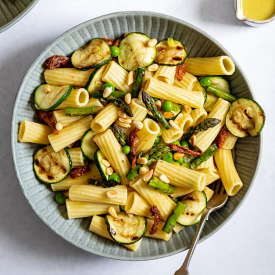 Asparagus Pasta Salad - Recipe photo by The Last Food Blog
