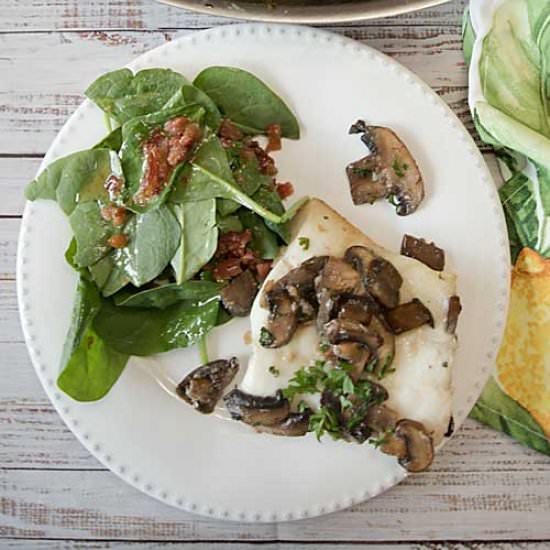 Whitefish with Mushrooms - Recipe photo by iwilkerson