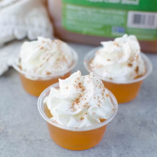 Apple Cider Jello Shots - Recipe photo by fakeginger