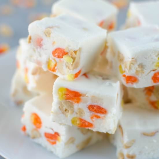 Candy Corn Fudge - Recipe photo by fakeginger
