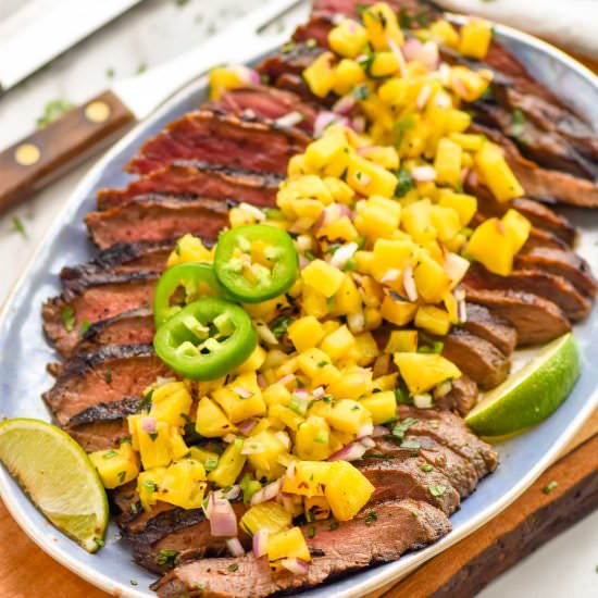 Grilled Flank Steak - Recipe photo by simplejoy