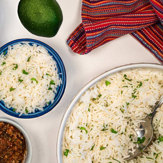 Cilantro Lime Rice (Chipotle Style) - Recipe photo by danceswithknives