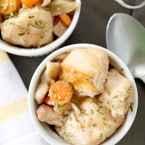 Crock Pot Chicken and Biscuits - Recipe photo by browniebites