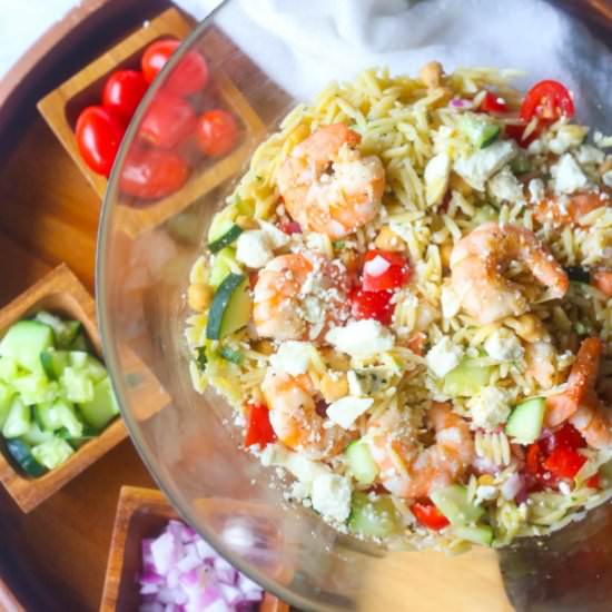 Shrimp Orzo Pasta Salad - Recipe photo by nicolenared