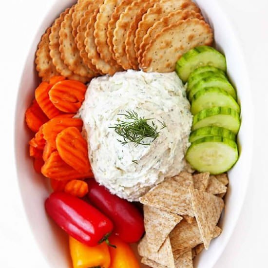 Homemade Boursin Cheese - Recipe photo by noshingwiththenolands