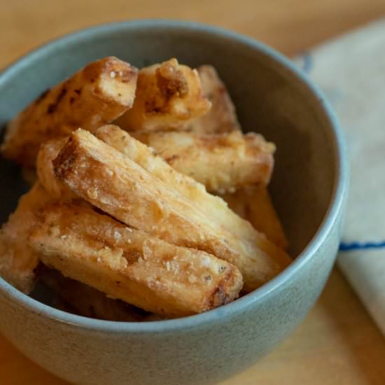 Crispy Nagaimo Fries! - Recipe photo by Adventures of Carlienne
